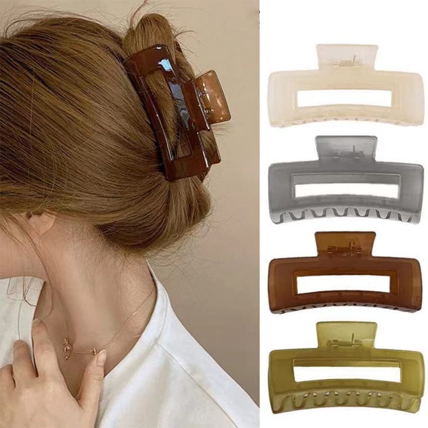 How To Put Your Hair Up In A Claw Clip Hairstyle - Everyday Hair