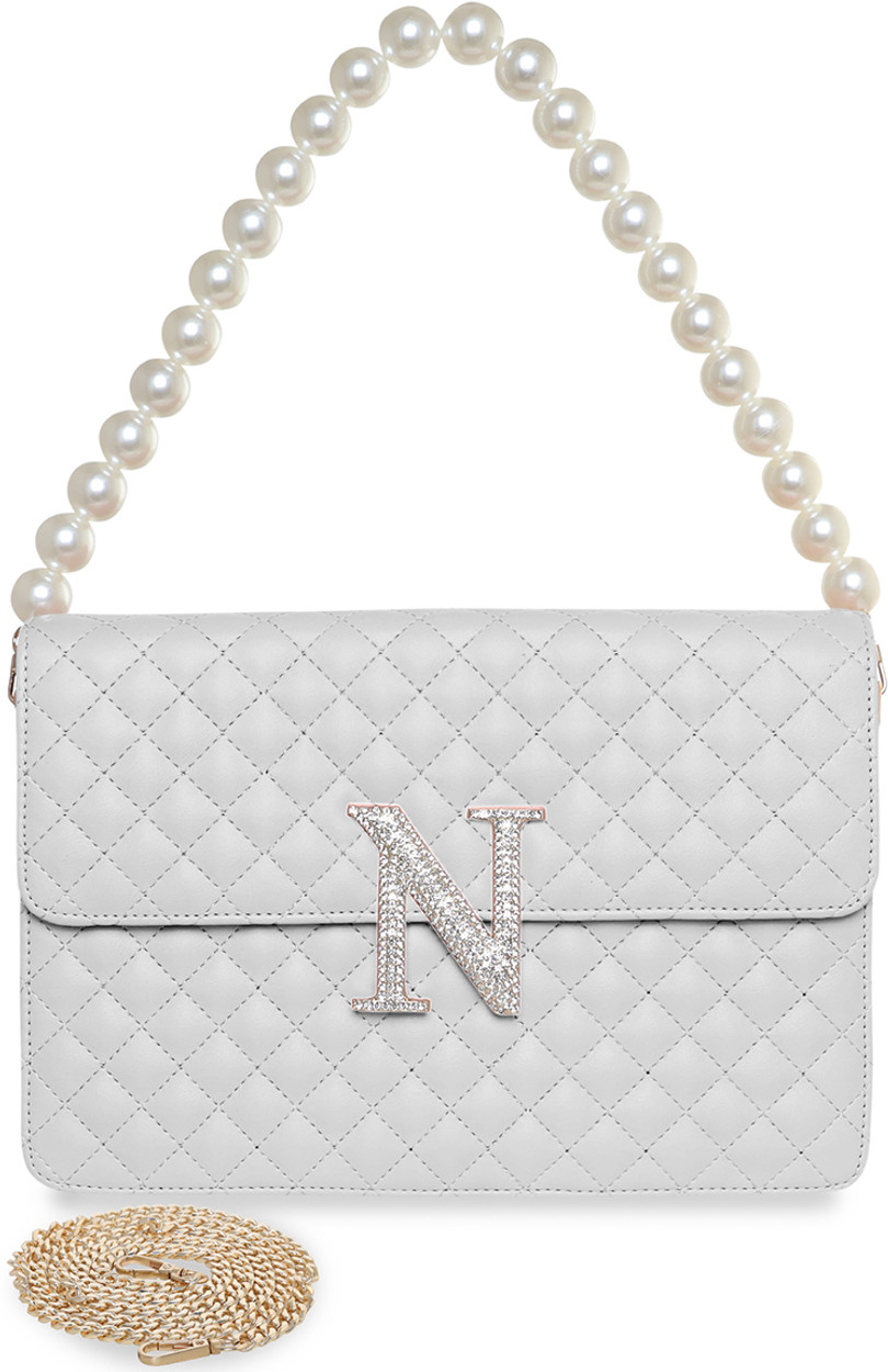 Buy ESBEDA Women White Shoulder Bag White Online Best Price in