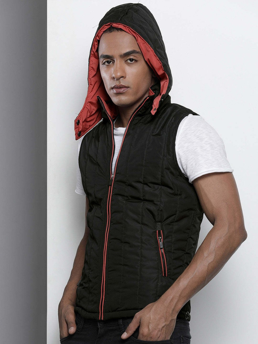 The Indian Garage Co. Sleeveless Solid Men Jacket - Buy The Indian Garage  Co. Sleeveless Solid Men Jacket Online at Best Prices in India |  Flipkart.com