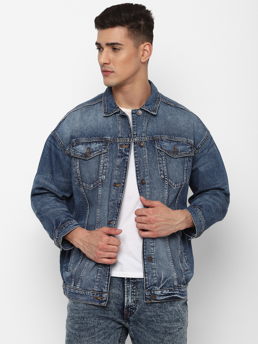 American Eagle Outfitters Full Sleeve Washed Men Jacket Buy