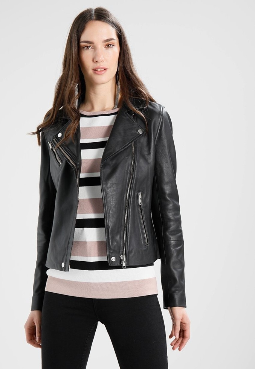 Flipkart ladies outlet leather jacket