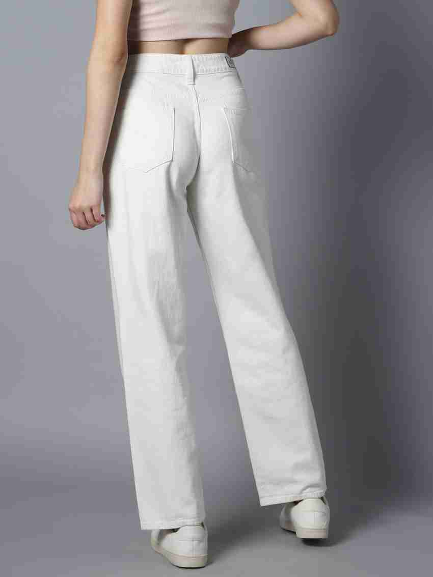 Rooprang White Slim Jeans for Women's, Premium Quality Stretchable High  Grade Jeans Price in India - Buy Rooprang White Slim Jeans for Women's