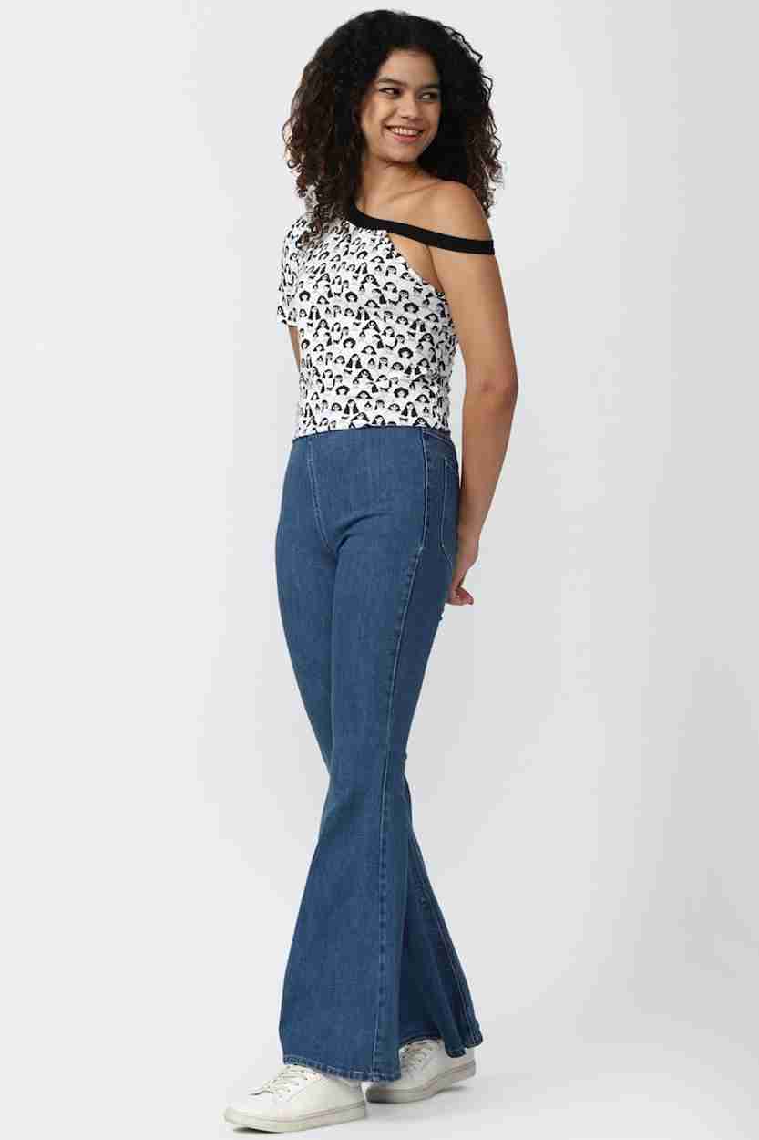 Bell bottom jeans forever 21 on sale