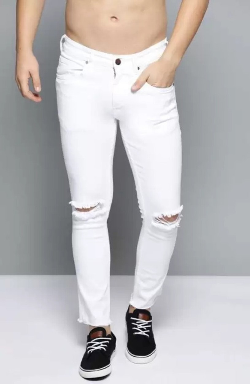 White hotsell jeans flipkart