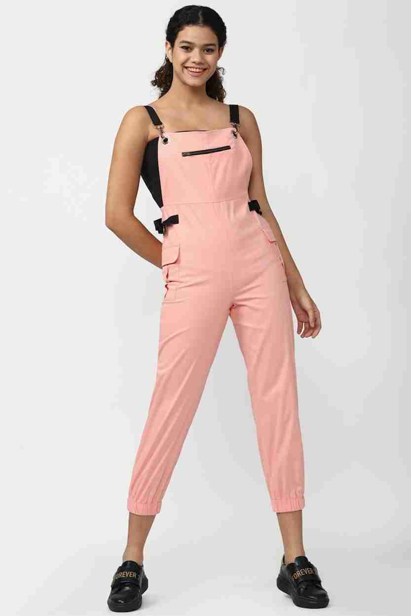 FOREVER 21 Self Design Women Jumpsuit Buy FOREVER 21 Self Design