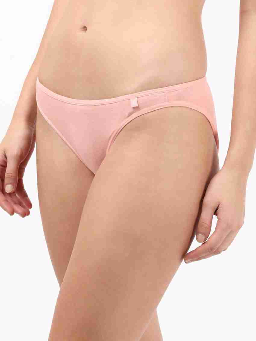 Buy Women's Super Combed Cotton Elastane Stretch Low Waist Bikini With  Concealed Waistband and StayFresh Treatment - Light Skin SS02