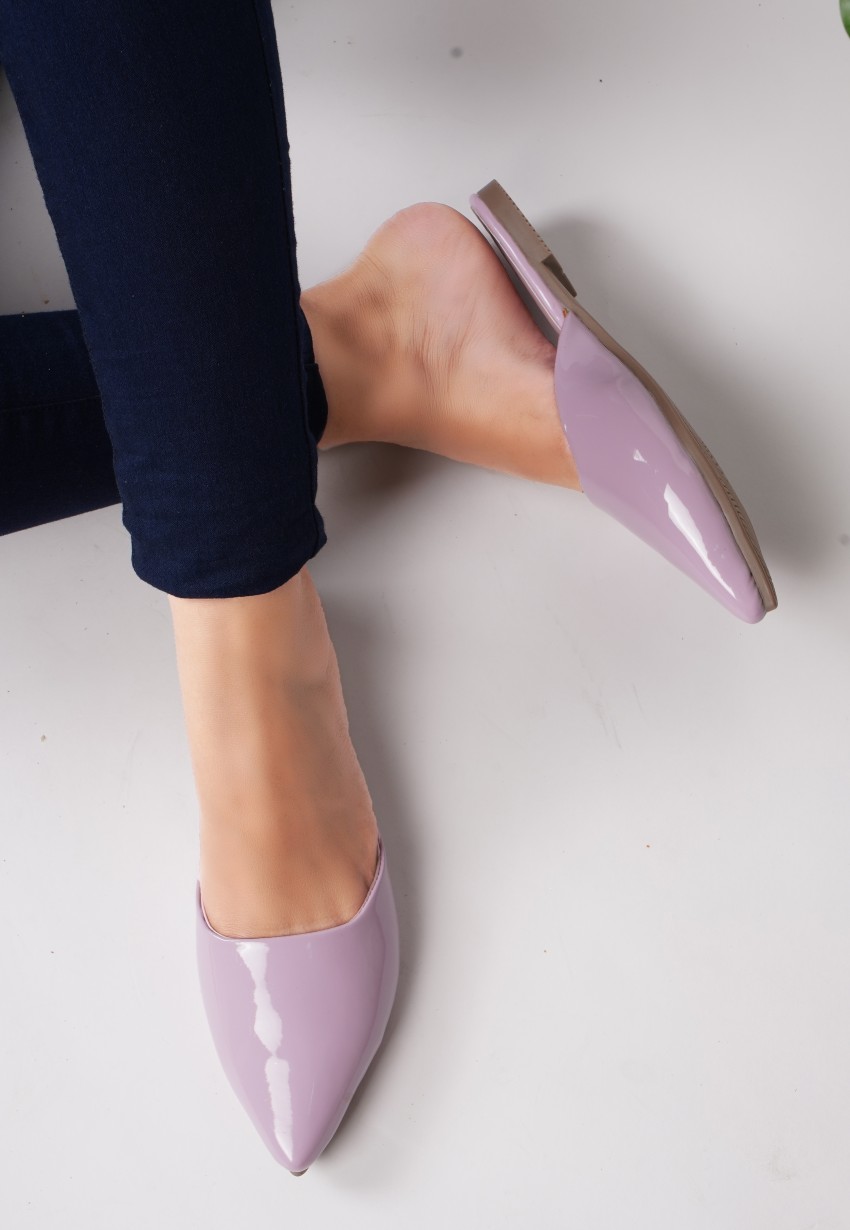 Lilac flats on sale