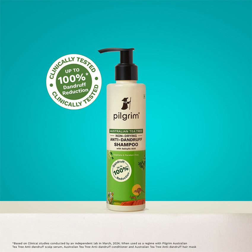 Pilgrim Australian Tea Tree Anti Dandruff Shampoo Prevents Dandruff Reduces Itching Price in India Buy Pilgrim Australian Tea Tree Anti Dandruff Shampoo Prevents Dandruff Reduces Itching Online In Ind...