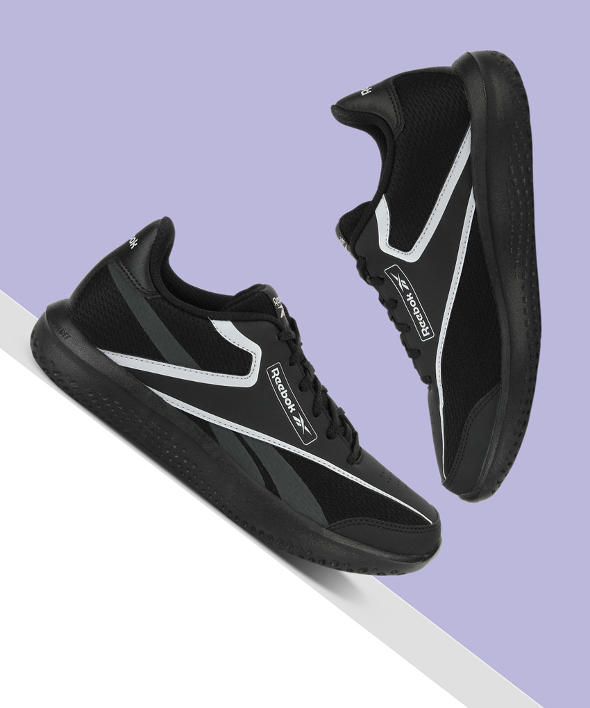 All black reebok sneakers store