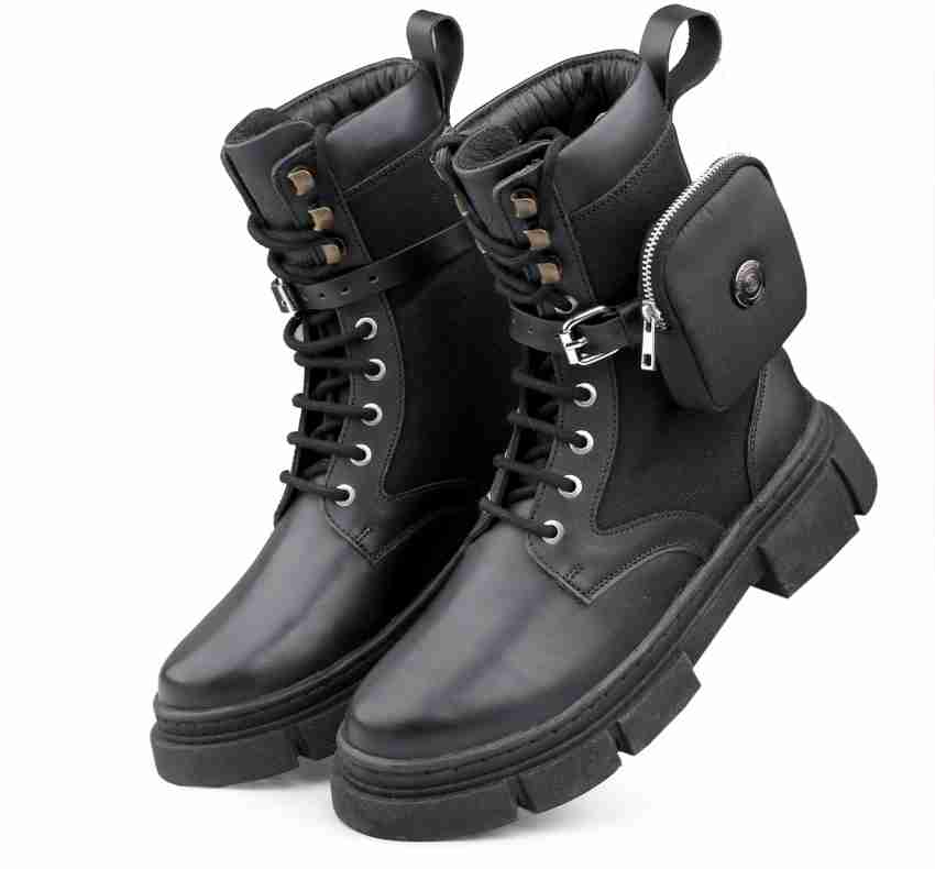 Men combat boot hot sale