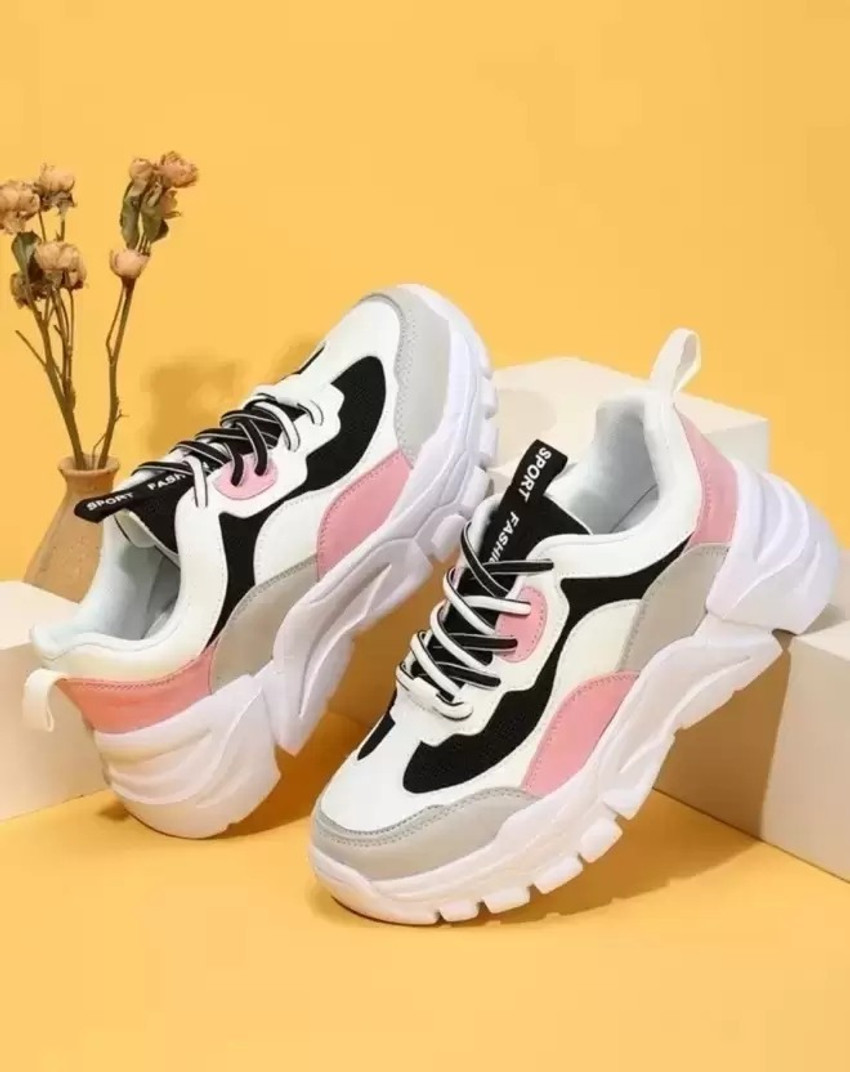 Chunky Sole Trainers Scarpe Shein SHEIN Shoes White Sneakers Poshmark