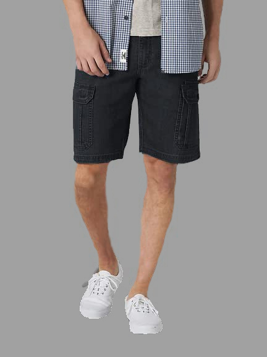 Mens denim cargo shorts new arrivals