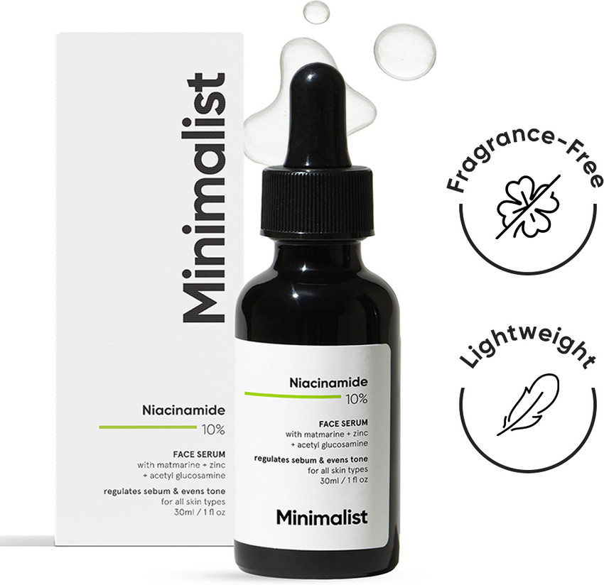 Minimalist niacinamide serum discount