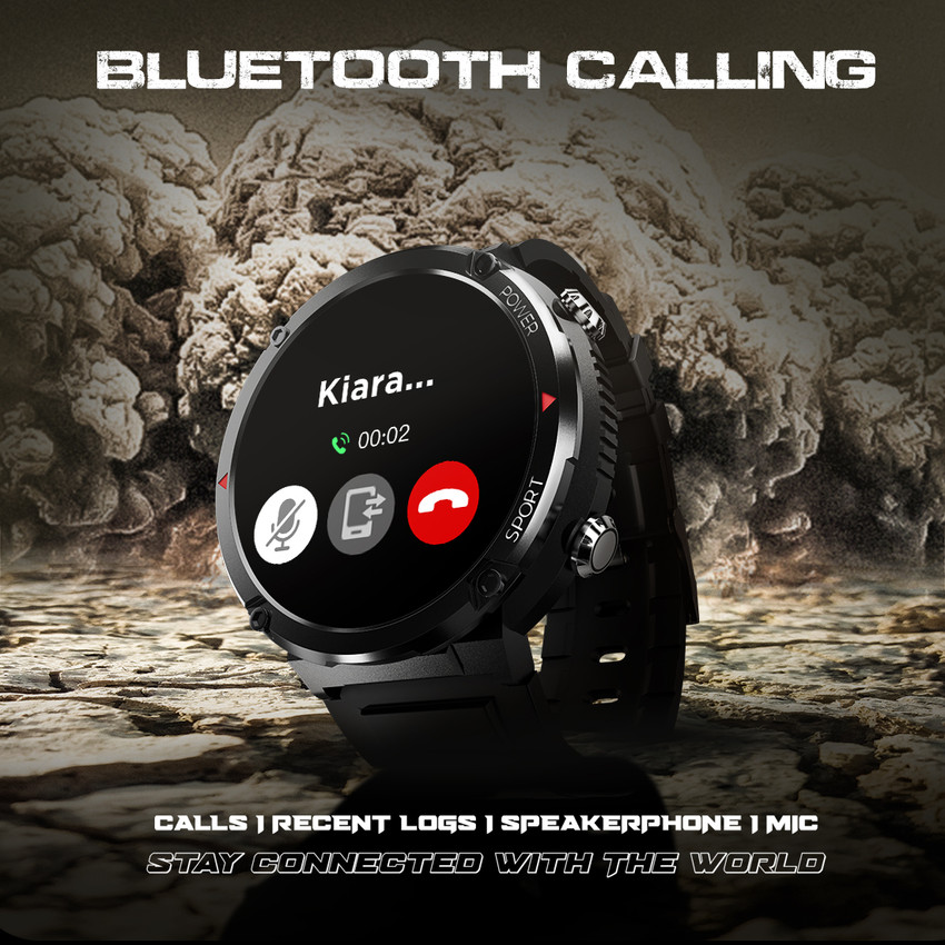Fire-Boltt Sphere 40.6mm (1.6) Sporty Rugged Smartwatch Metal Body Shock Proof, 600 mAh Smartwatch Fire-Boltt Sphere 40.6mm (1.6) Sporty Rugged Smartwatch Metal Body Shock Proof, 600 mAh Smartwatch