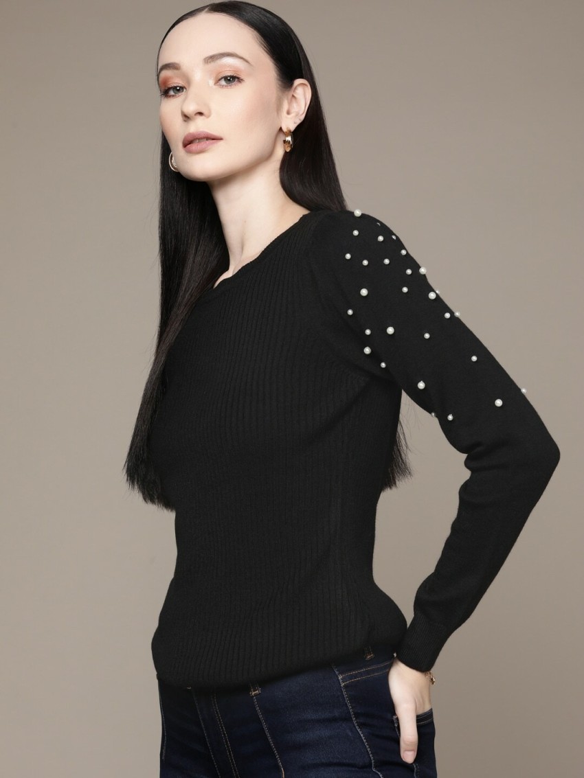 Bebe black cheap sweater