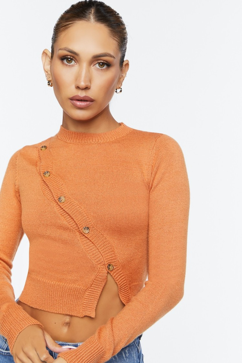 Orange sweater sales forever 21