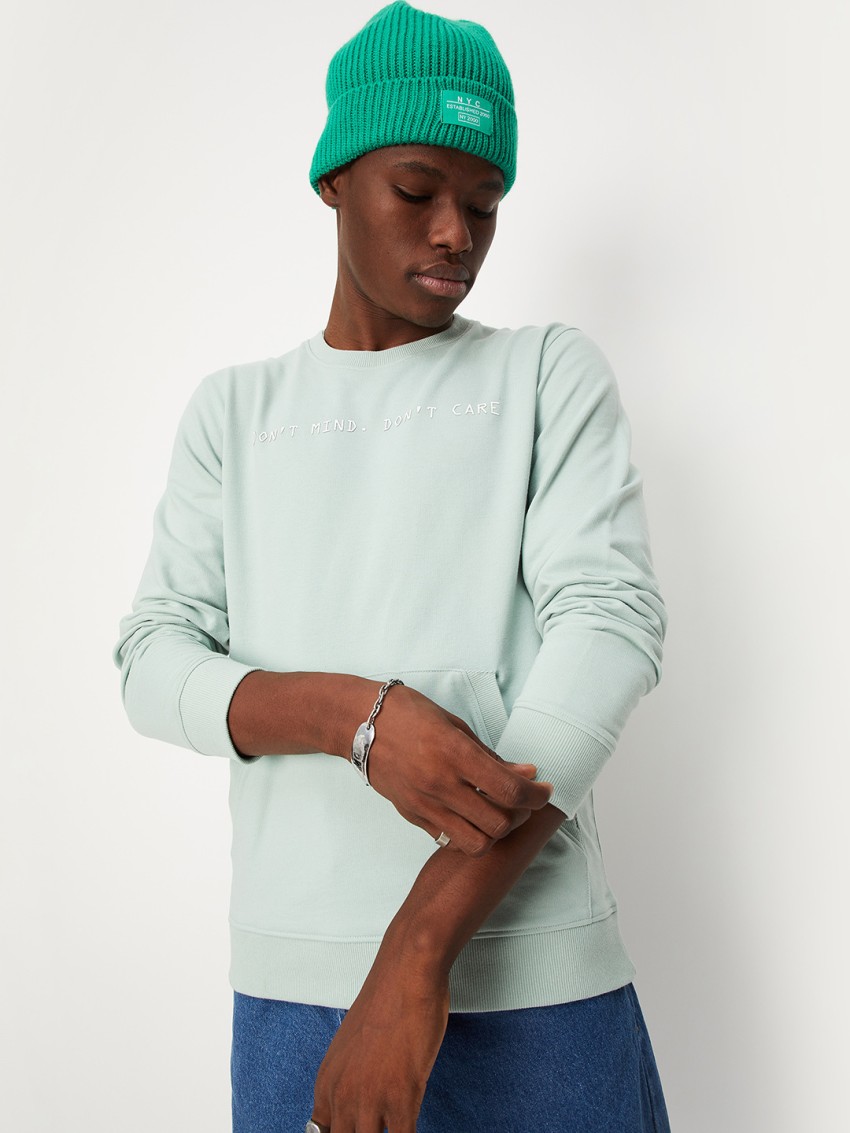 Mint green cheap sweatshirt mens