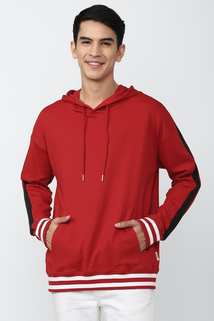 FOREVER 21 Full Sleeve Color Block Men Sweatshirt Buy FOREVER 21