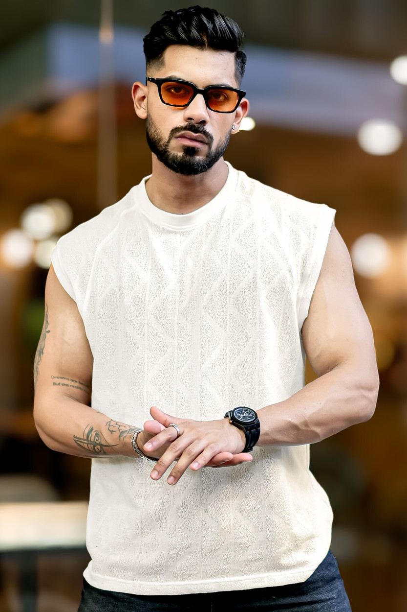 MANIAC Self Design Men Round Neck White T Shirt Buy MANIAC Self Design Men Round Neck White T Shirt Online at Best Prices in India Flipkart