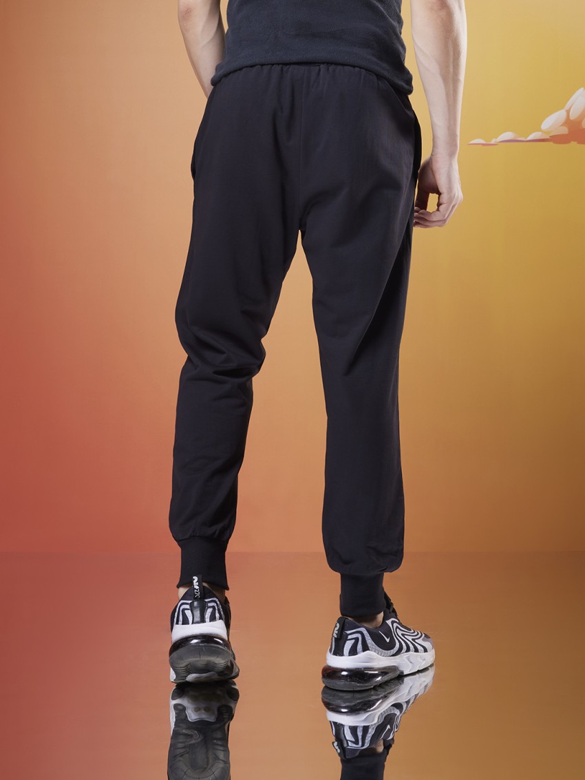 Buy Flynoff Men's White Relaxed Fit Joggers Online at Bewakoof