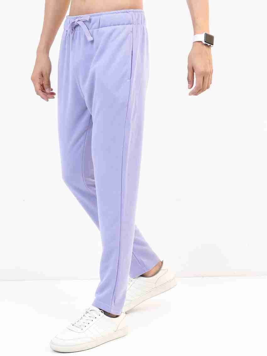 Purple jogger cheap pants mens