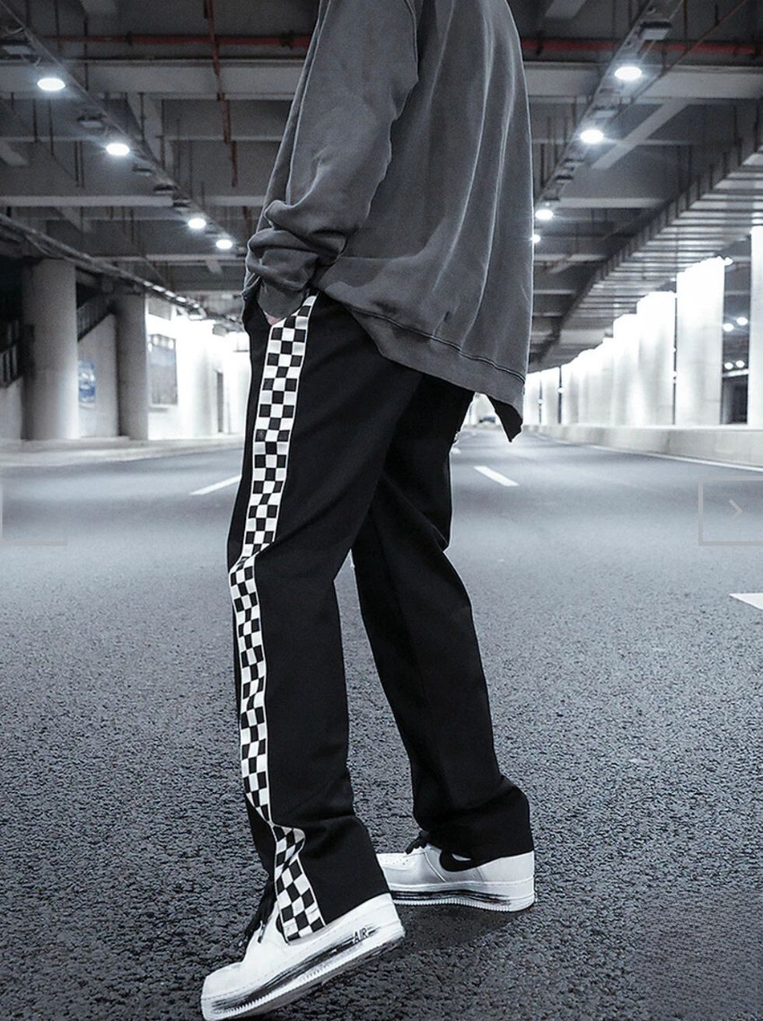 LOTHRIC Printed Men Black Track Pants Buy LOTHRIC Printed Men