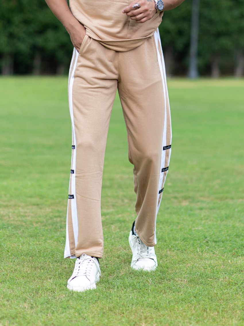 TISTABENE Striped Men Brown Track Pants - Buy TISTABENE Striped Men Brown  Track Pants Online at Best Prices in India