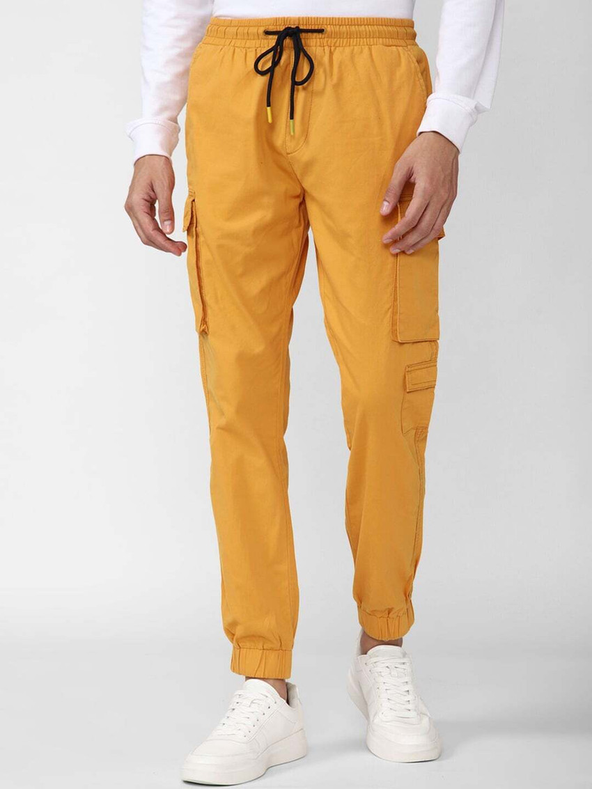 Yellow cargo hotsell pants forever 21