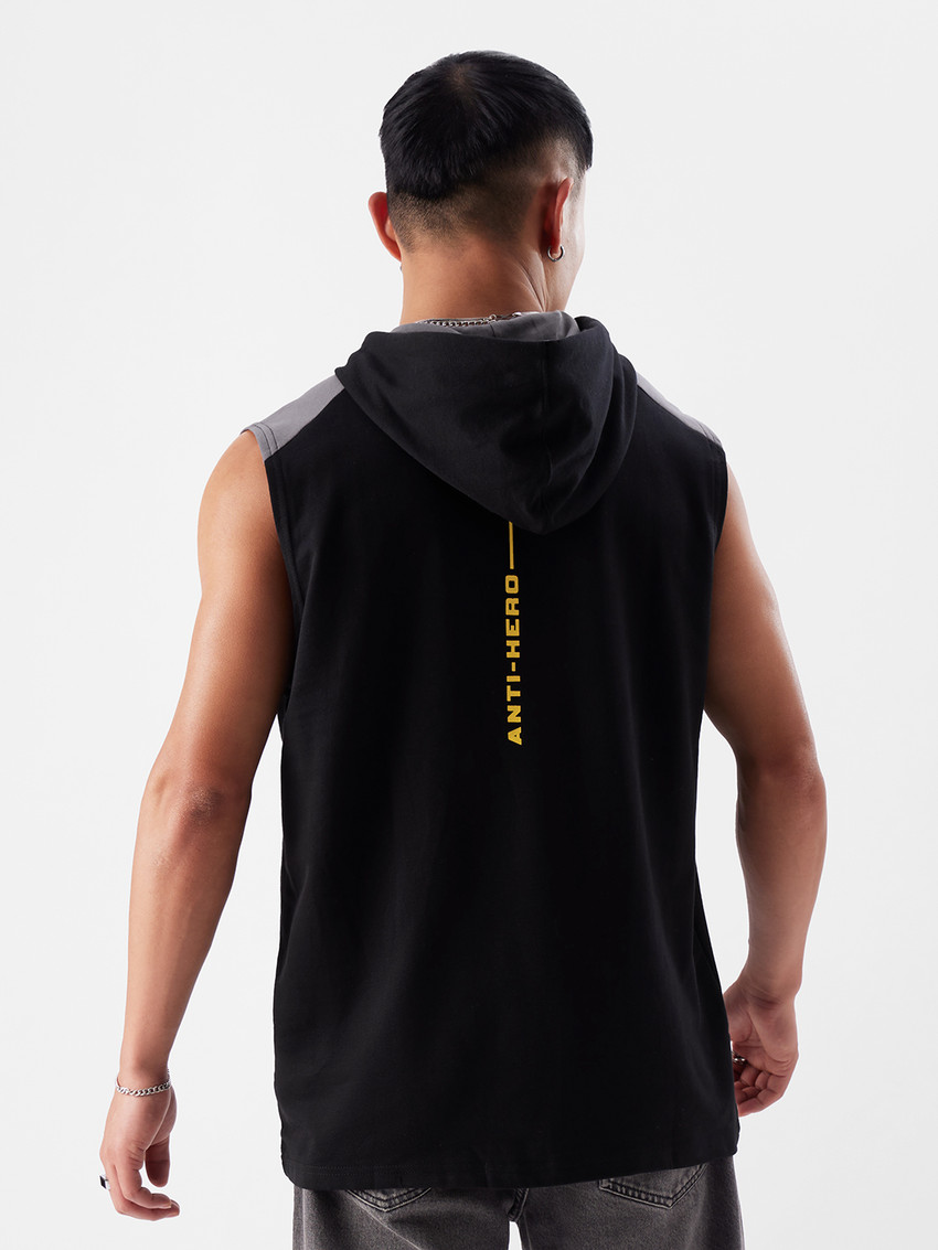 Sleeveless hoodie flipkart top