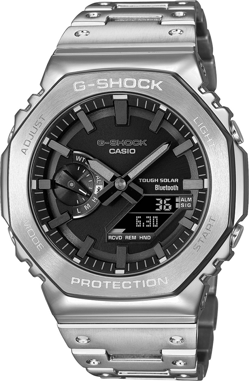 G shock sale steel connected