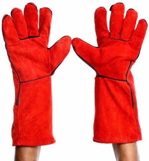 leather gloves for industrial use