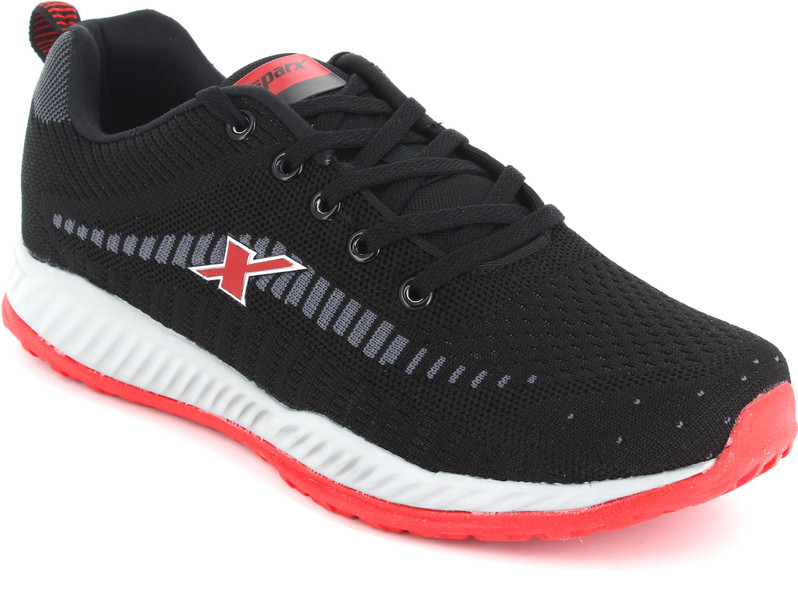 Sparx Men SM-483 Black Red Sports Shoes 