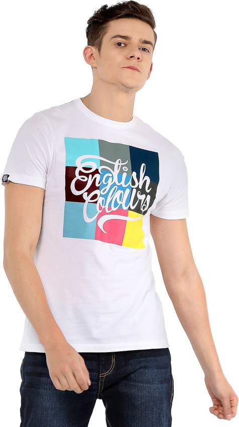 English colours t shirt online shopping clearance