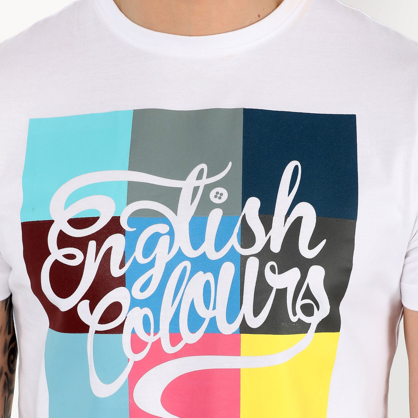 English colours t shirt online shopping clearance