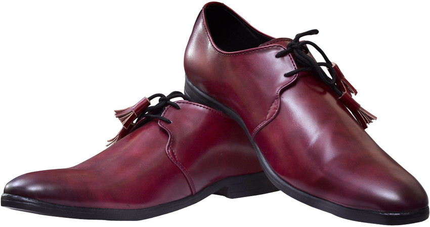 Cherry Formal Derby Shoes Lace