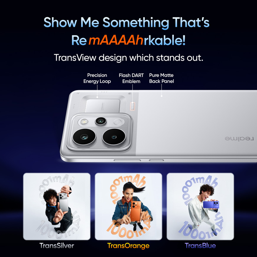 Realme P4 Power 5G (8 GB + 128 GB) smartphone price comparison image - view 14