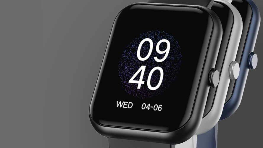 DIZO Watch D Plus 1.85 inch Display Smart Watch