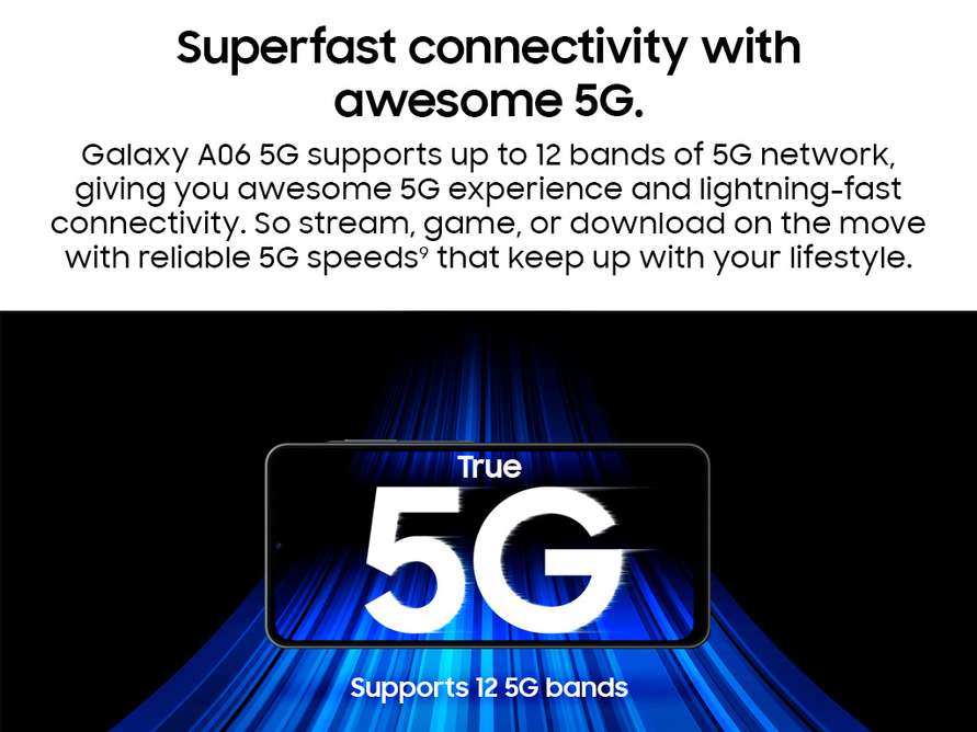 Samsung Galaxy A06 5G Mobile Phone