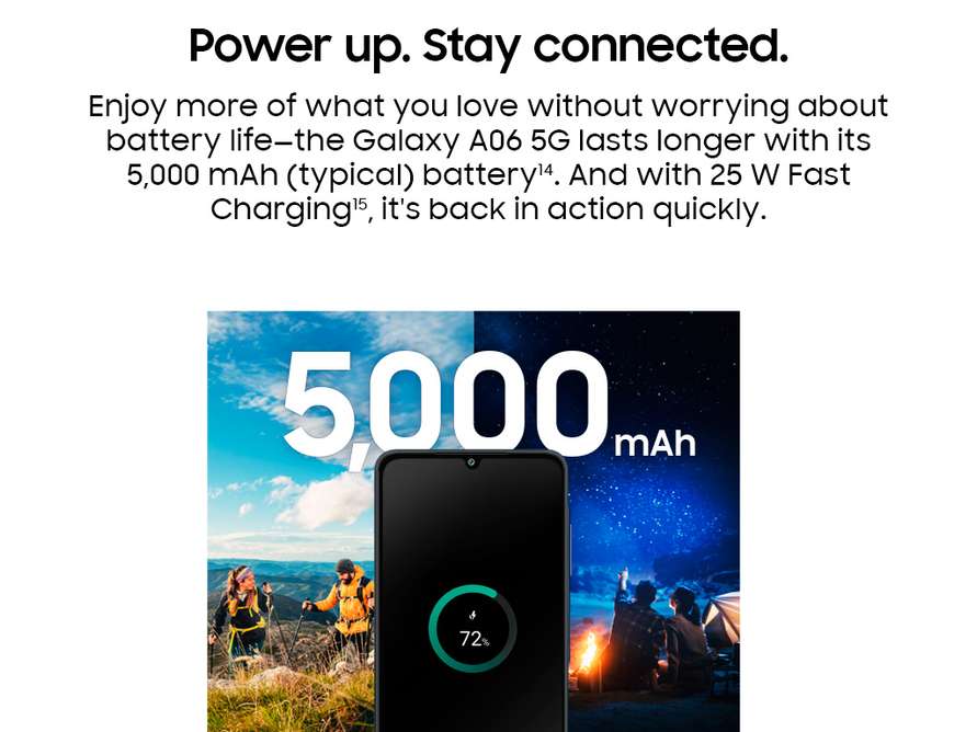 Samsung Galaxy A06 5G Mobile Phone