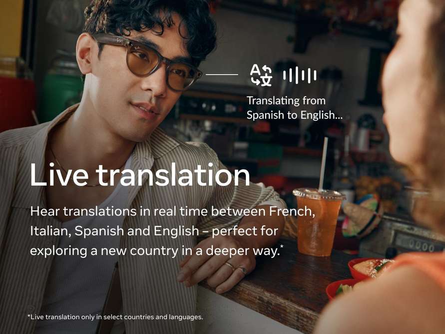 META AI Interpretation Smart Glasses - Image 3