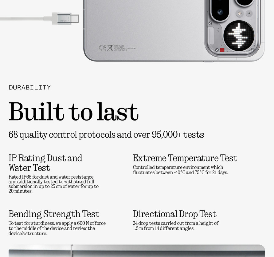 NOTHING Phone 4a Pro 5G Dual SIM 256GB, 12GB PHONE 50 NOTHING Phone 4a Pro 5G Dual SIM 256GB, 12GB PHONE 30