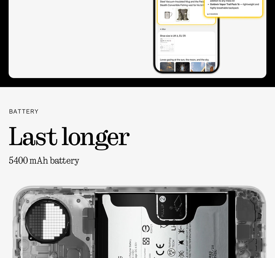 NOTHING Phone 4a Pro 5G Dual SIM 256GB, 12GB PHONE 48 NOTHING Phone 4a Pro 5G Dual SIM 256GB, 12GB PHONE 28