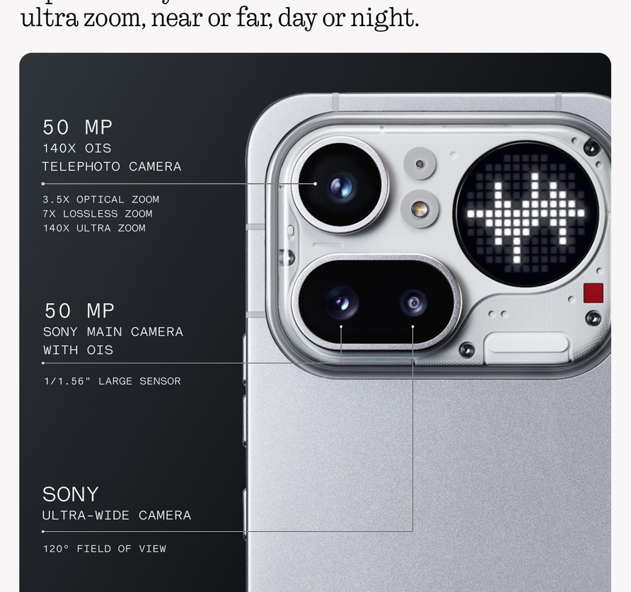 NOTHING Phone 4a Pro 5G Dual SIM 256GB, 12GB PHONE 30 NOTHING Phone 4a Pro 5G Dual SIM 256GB, 12GB PHONE 10