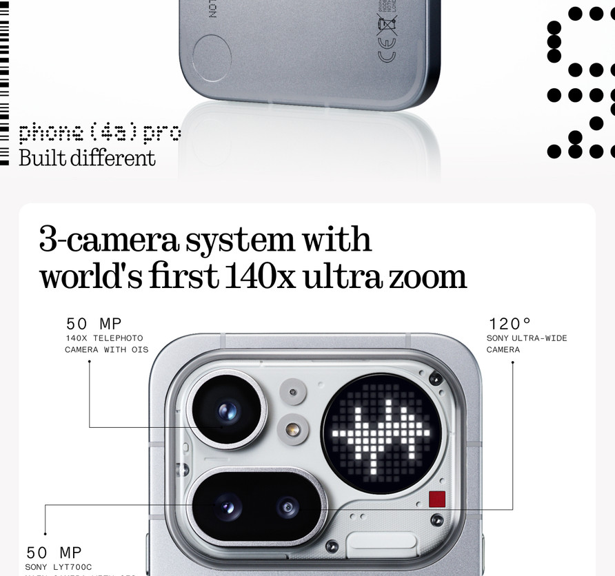 NOTHING Phone 4a Pro 5G Dual SIM 256GB, 12GB PHONE 22 NOTHING Phone 4a Pro 5G Dual SIM 256GB, 12GB PHONE 2