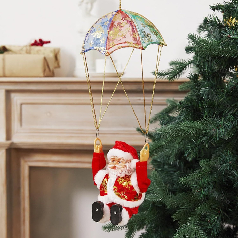 Christmas Parachute Santa