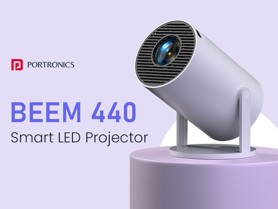 Portronics Beem 440 Smart LED with 720p HD Resolution (1800 lm / 1 ...