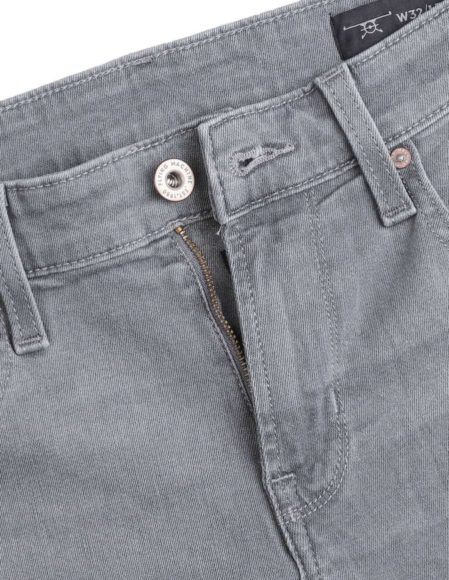FLYING MACHINE Straight Fit Men Grey Jeans - Buy FLYING MACHINE ...