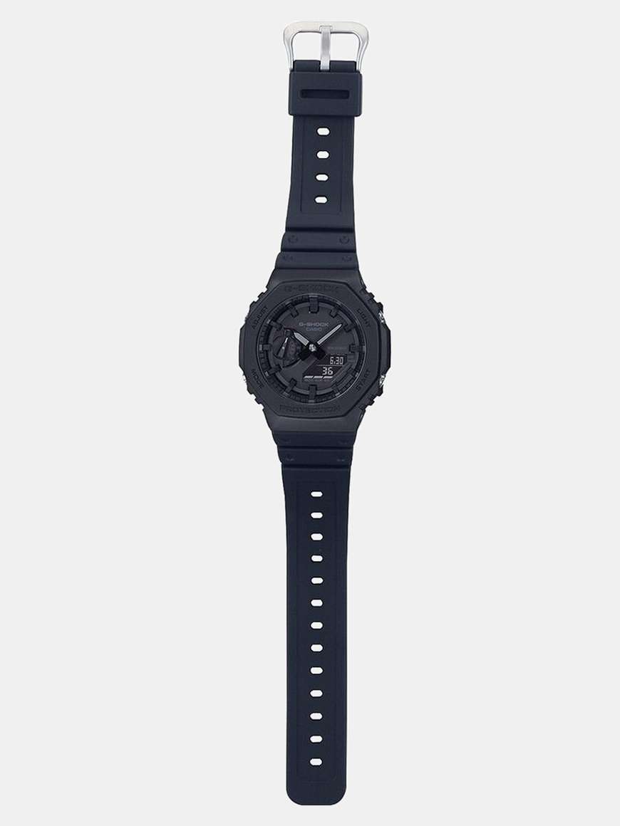 CASIO GA-2100-1A1DR G-SHOCK GA-2100-1A1DR Black Dial Resin Strap Analog ...