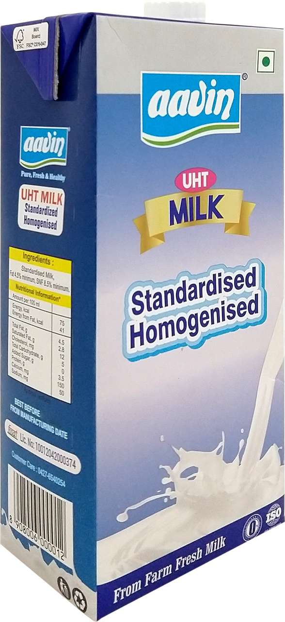 Aavin Chithode aavin Standardised Homogenised UHT Milk Price in India - Buy aavin ...