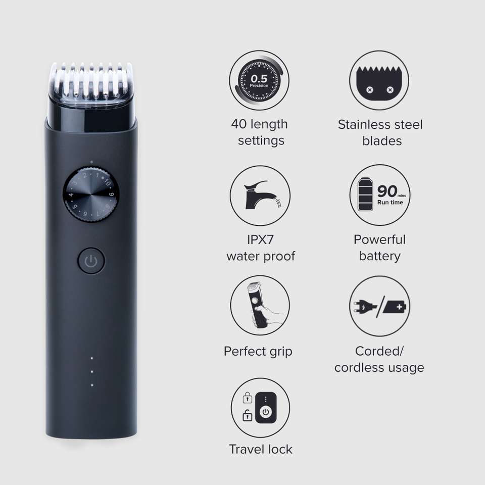 Mi XXQ01HM Waterproof Trimmer 90 min Runtime - Image 9